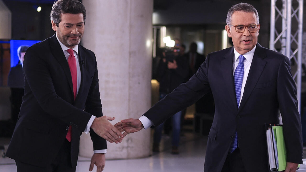 Presidential candidate Antonio Jose Seguro of the centre-left Socialist Party.