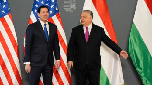 Rubio meets Orban as Trump ally lags in polls ahead of Hungary elections