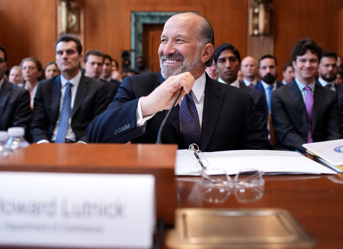 WASHINGTON, DC - JUNE 04: U.S. Secretary of Commerce Howard Lutnick arrives to a Senate Appropriations Committee hearing in the Dirksen Senate Office Building on Capitol Hill on June 04, 2025 in Washington, DC. Lutnick testified before the Commerce, Justice, Science, and Related Agencies Subcommittee on the Department of Commerce FY2026 budget request. (Photo by Andrew Harnik/Getty Images)