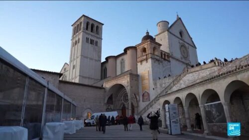 St Francis relics on public display for first time in Italy