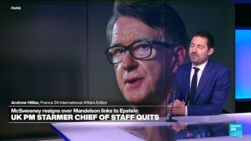 <div>British PM Keir Starmer’s top aide quits in scandal over Mandelson links to Epstein</div>