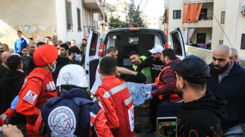 Lebanon says 26 paramedics were killed in Israeli strikes since March 2