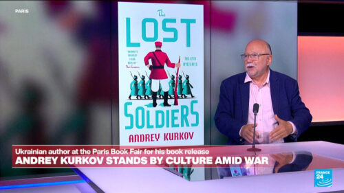 Ukrainian best-selling author, Andrey Kurkov speaks to France 24