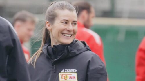 First female coach of top European men’s football team faces backlash