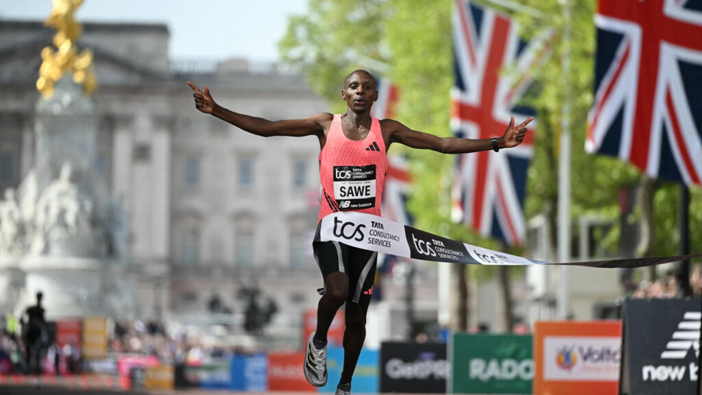 The winner of the London Marathon, Kenyan Sebastian Sawe, became the first man to break the legendary two-hour barrier