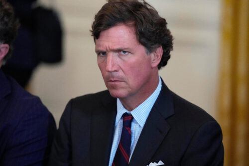 ‘Vile on every level’: Tucker Carlson rips Donald Trump over Easter Sunday ‘f-word’ post