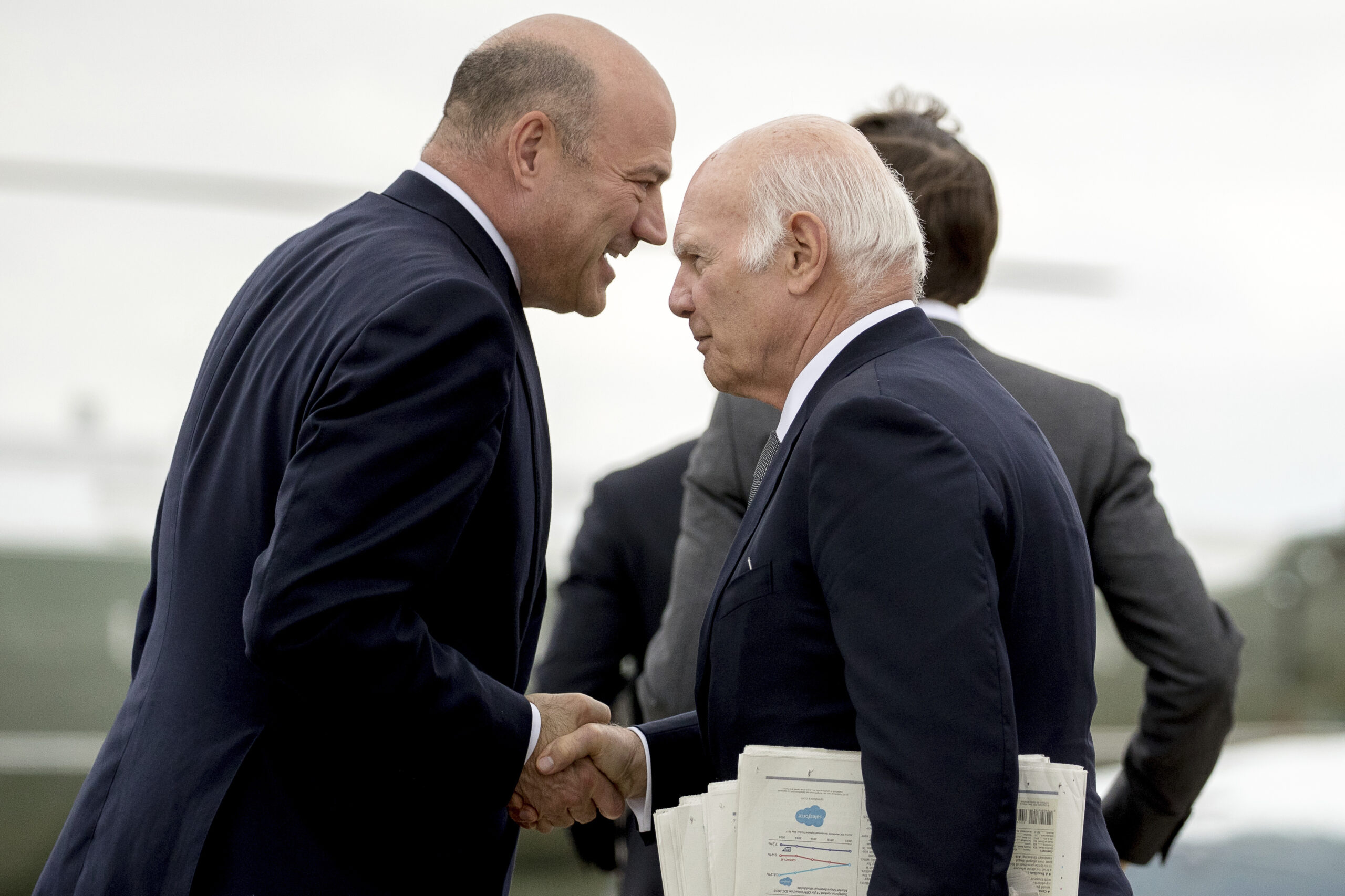 CEO of Vornado Realty Trust Steve Roth (right) scorned New York City Mayor Zohran Mamdani
