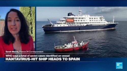 Hantavirus-hit cruise ship heads to Spain to dock in Canary Islands