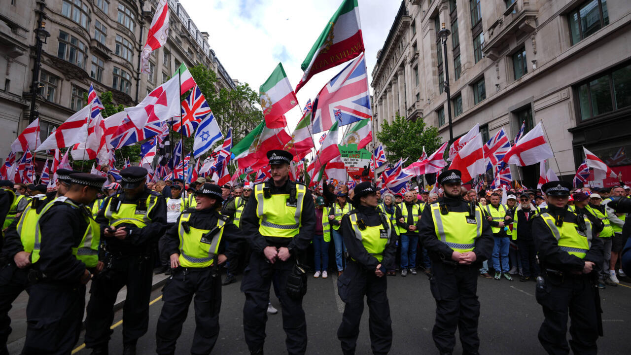 UK: Far-right rally meets pro-palestine counter-protest in London