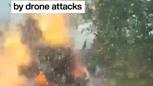 Ukraine – UN convoy targeted by drone attacks
