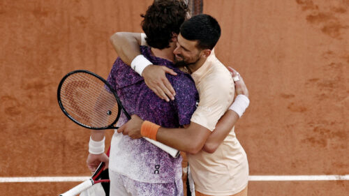 Djokovic knocked out in French Open third round by Brazil’s Fonseca