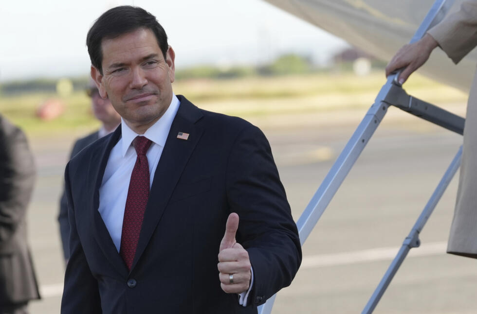 US Secretary of State Marco Rubio arrives in Rome for a two-day visit to Italy and the Vatican