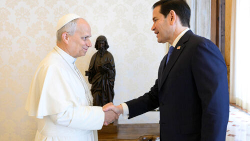 ‘Friendly and constructive’: Rubio meets Pope Leo XIV in bid to ease tensions
