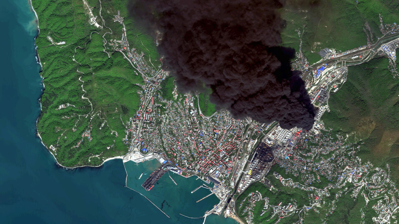 Ukraine hits oil facilities in Russia