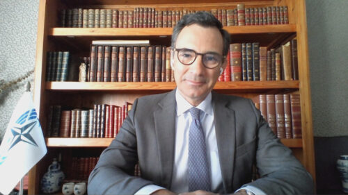 ‘We need a decisive European pillar inside NATO’: Parliamentary Assembly President Perestrello