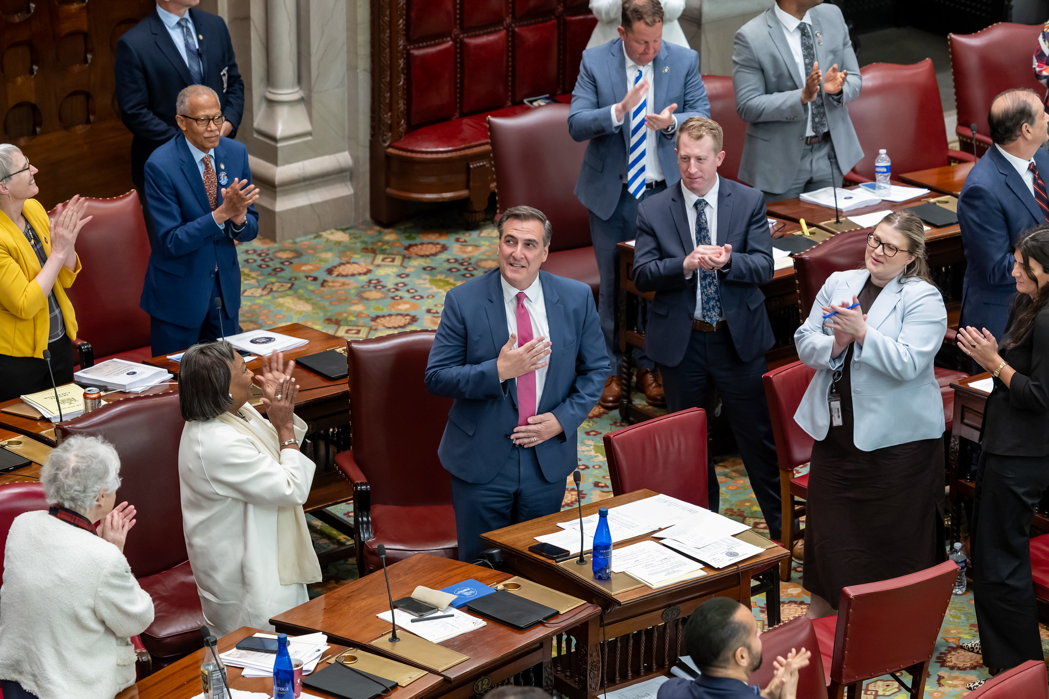 New York Senate Deputy Majority Leader Mike Gianaris will be departing from the legislature opening the seat for a new floor leader.