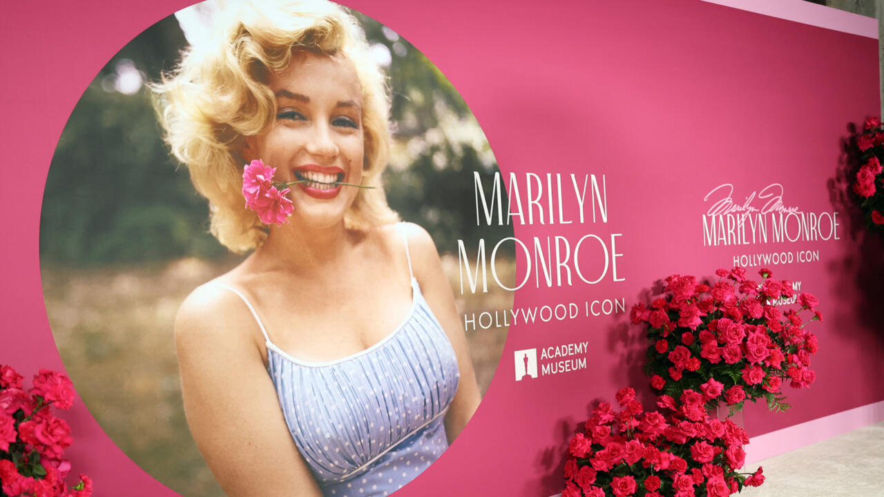 The iconic pink dress worn by Monroe during her performance of