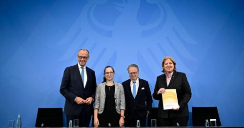 German coalition leaders pledge rapid pension reform overhaul