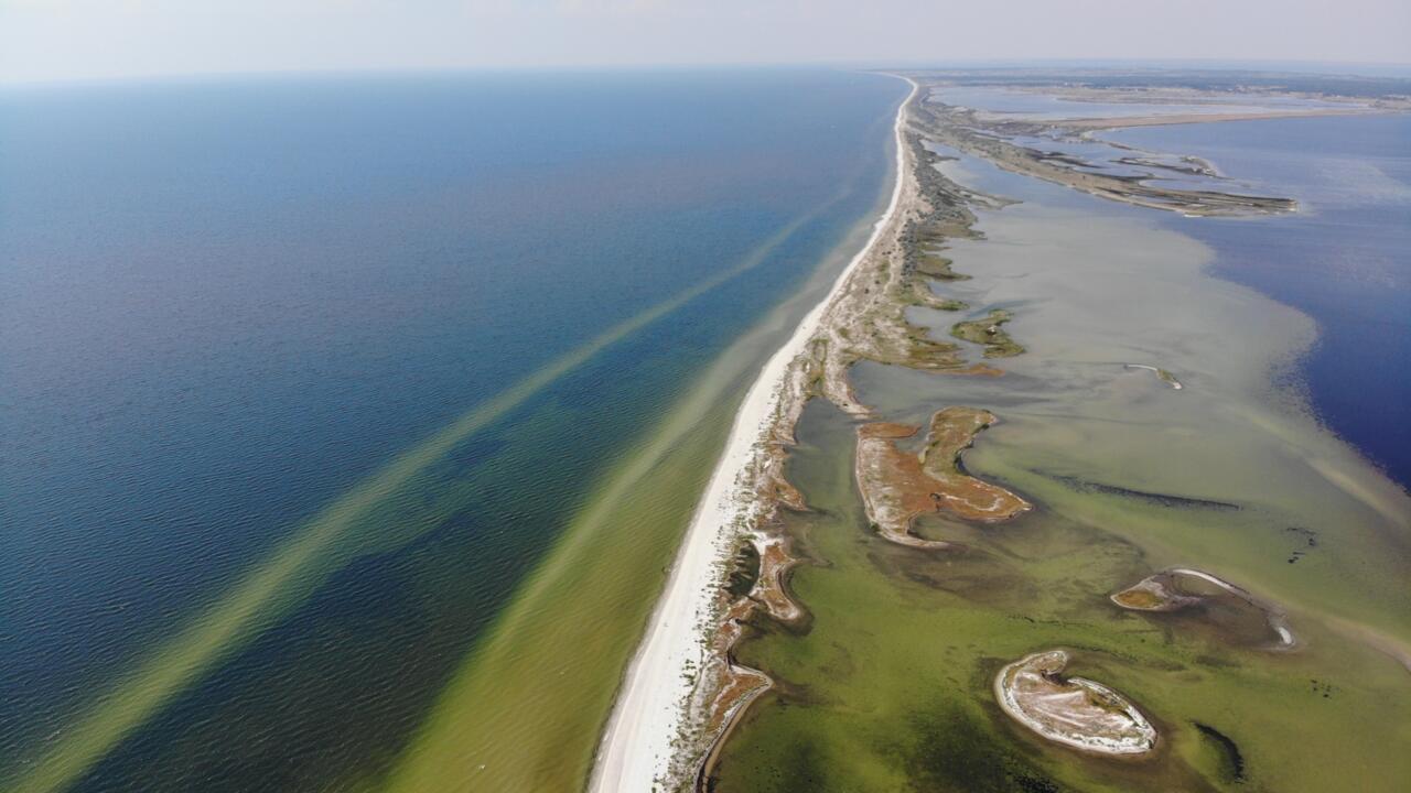 Although the spit is tiny, it has offered Russia plenty of military vantage points