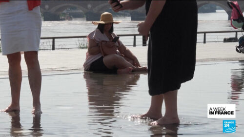 Heatwave grips France