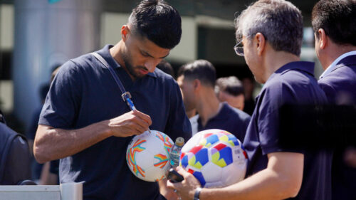 Iran’s World Cup team arrive in United States