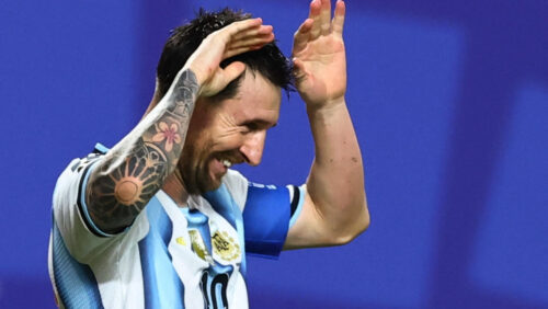 Messi becomes joint World Cup all-time scorer with hat trick against Algeria