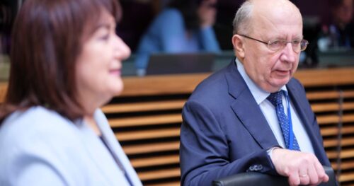 Pro-Palestinian activists force EU commissioner to move meeting with arms manufacturer