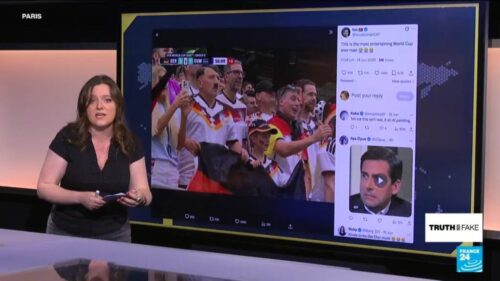Did a Hitler lookalike really attend Germany’s World Cup game?