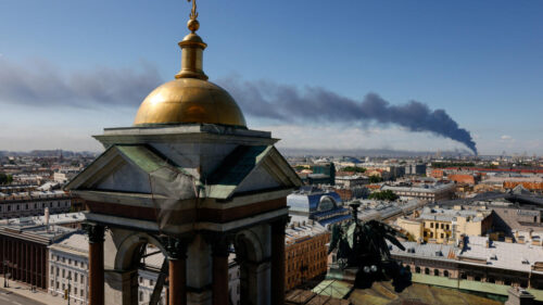 Ukrainian strikes St. Petersburg ahead of ‘Russian Davos’ show widening war