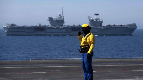 British MP accuses French patrol boat of firing ‘warning shots’ near him in Channel