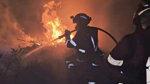 Wildfire scorches 12,000 hectares in central Spain’s Guadalajara province