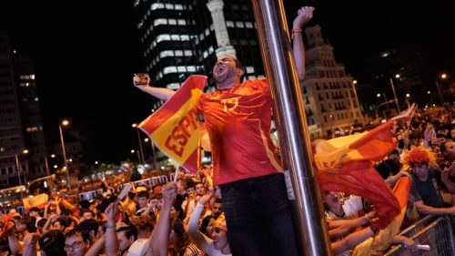 ‘Absolute joy spilling out’ for Spain’s ‘new golden generation’ of football