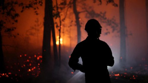 Fast moving southern France wildfire forces evacuations, burns homes in Var