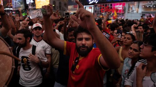 The winners are those ‘that played football’: Spanish fans celebrate World Cup win