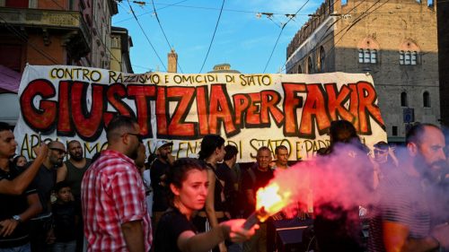 Protests erupt in Bologna after Moroccan man dies under police restraint