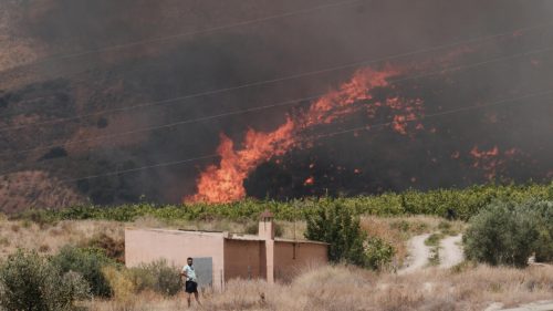 Ten people missing amid Spanish wildfires