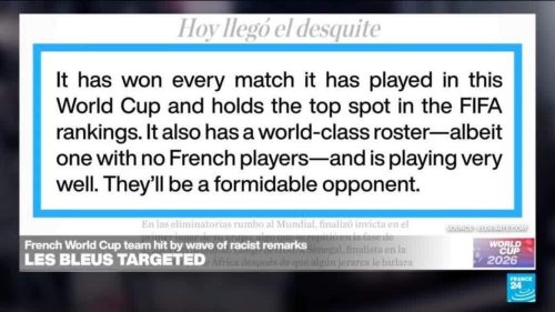 Spain’s ‘Formidable Opponent’: Rajoy credits France’s football success to having ‘no French players’