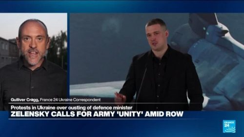 Bitter row splits Ukraine’s military leadership after defence minister ousted