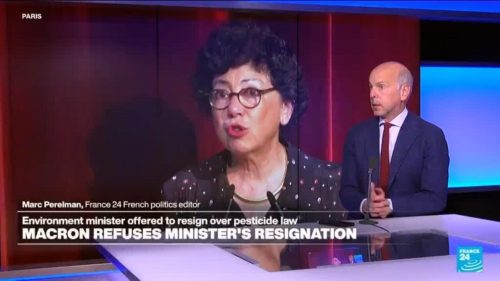 France: Macron refuses environment minister’s resignation over pesticide law