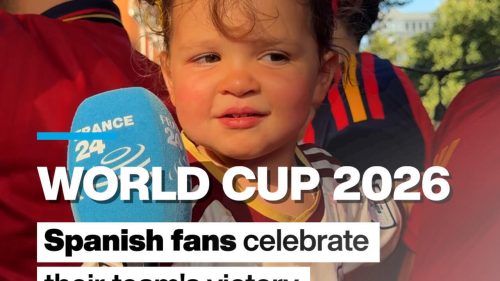 World Cup 2026: Spanish fans celebrate their team’s victory in New York