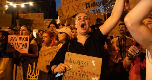 Zelenskyy fires top army commander amid nationwide protests