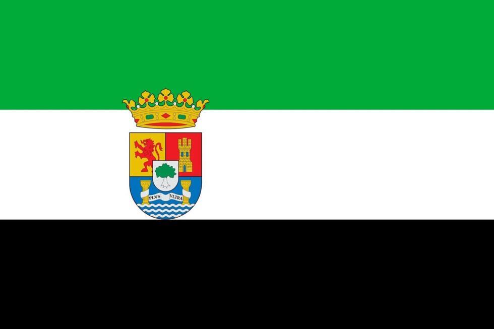 This is the flag of Extremadura, an autonomous community in Spain.