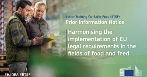 Prior Information Notice: Harmonising the implementation of EU legal requirements in the fields of food and feed