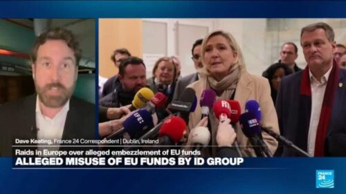 Raids in Europe over alleged far-right embezzlement: EU prosecutors