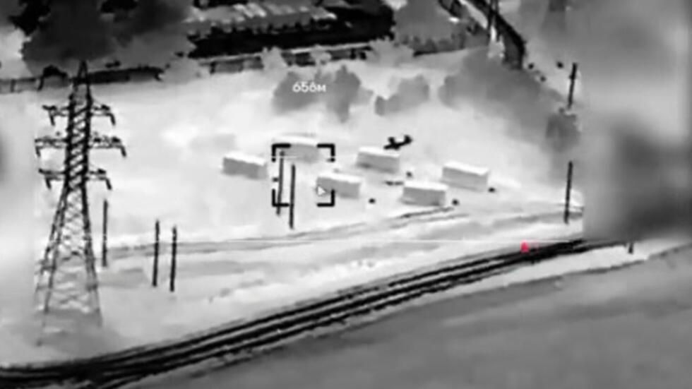 This is a screenshot of the video shared on Telegram on June 15, 2026, by Ukraine’s 422nd Unmanned Systems Regiment