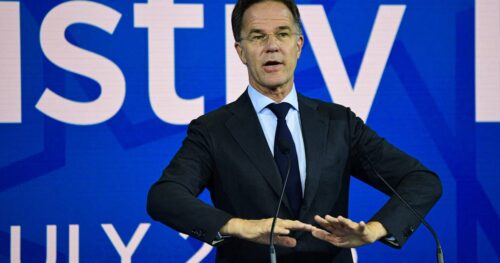 Rutte to NATO: Admit it — Trump was right.