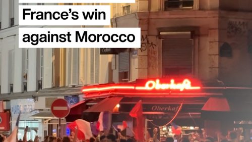 World Cup 2026: Paris celebrates France’s win against Morocco