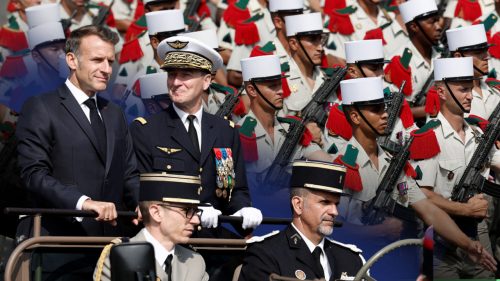 France holds largest military parade ever in large show of unity for Ukraine