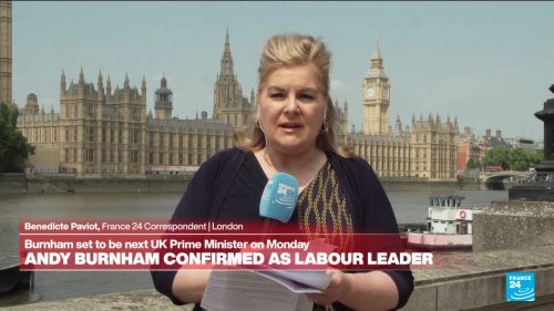 Incoming British prime minister Andy Burnham hopes to begin ‘an era of hope’