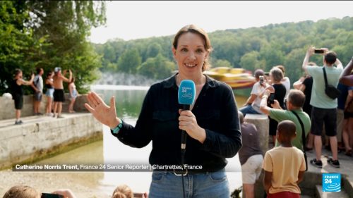 Fontainebleau forest fires: blazes south of Paris ‘contained’ but not extinguished, prefect says